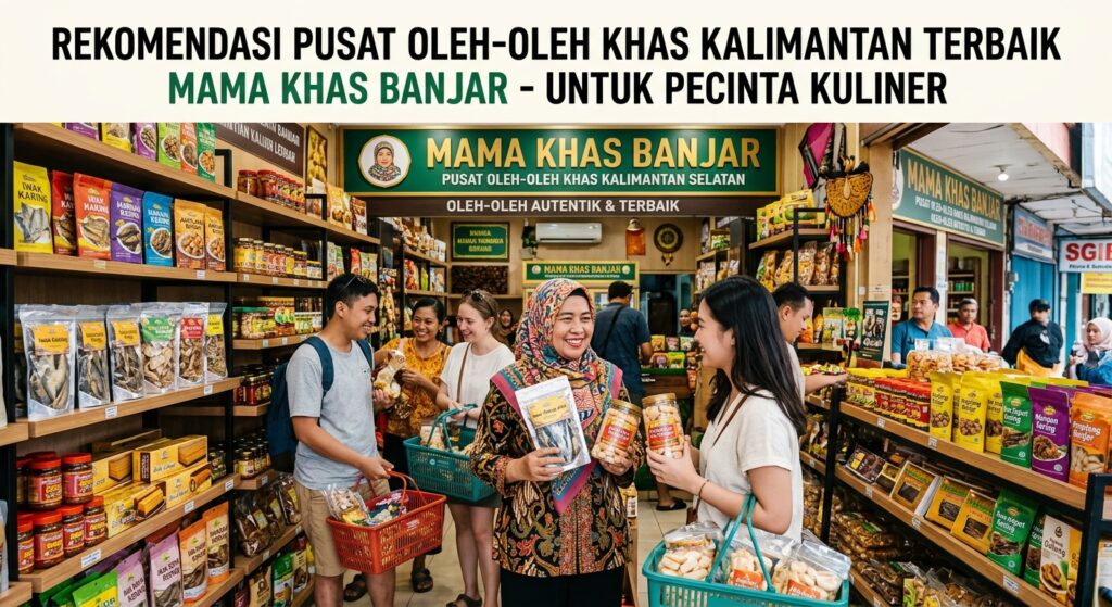 pusat oleh oleh khas kalimantan